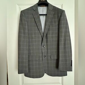 NWOT Brooks Brothers Men's Explorer Regent Fit Plaid Wool Blend Suit Jacket 38S